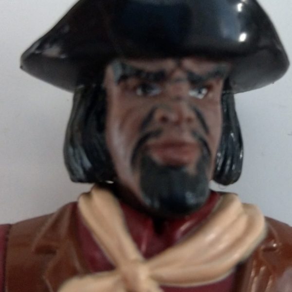 06434 - Sheriff Worf as seen in the episode A Fist Full of Datas w/Alexander in western attire Bye